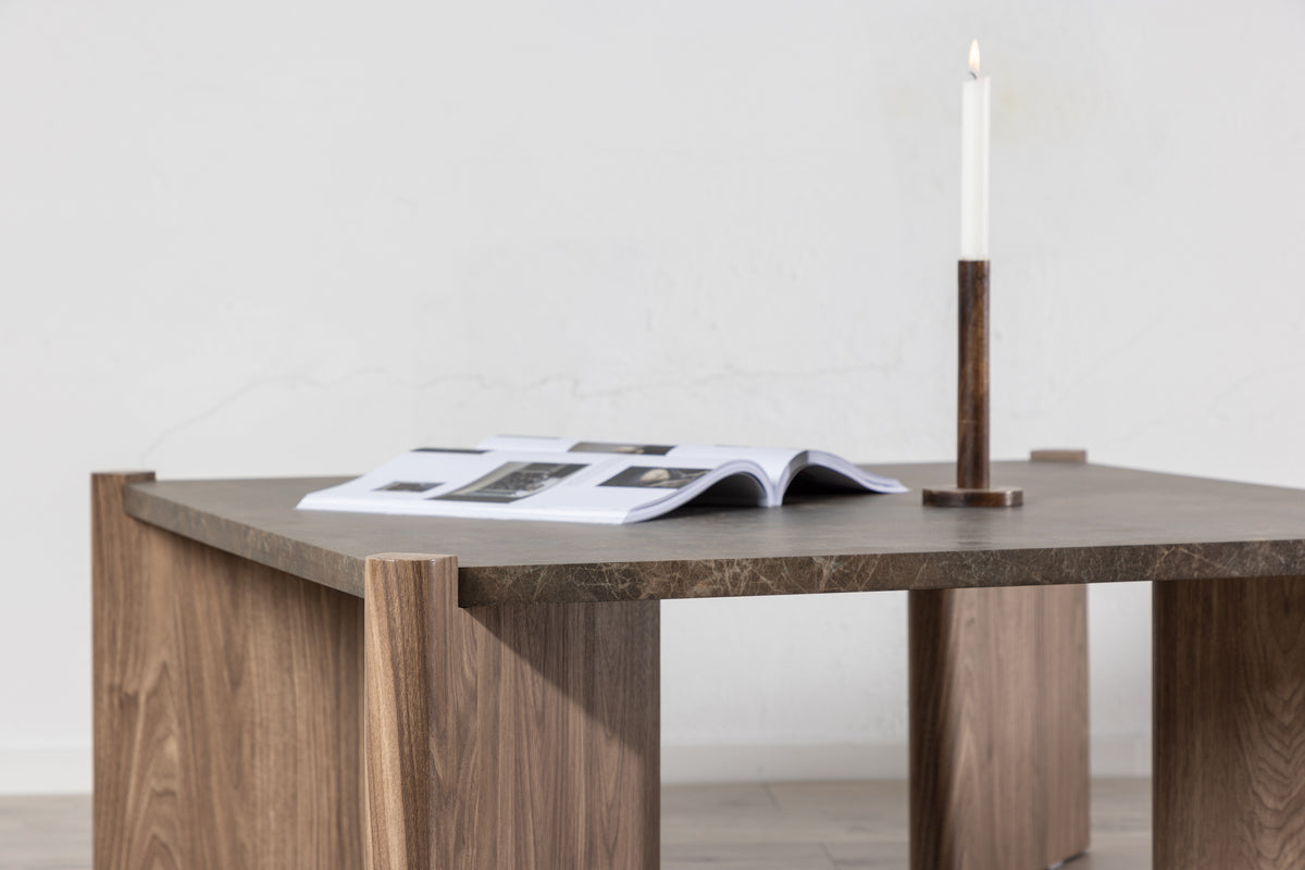 Venture Design Rogaland Soffbord 100 x 100 Brun