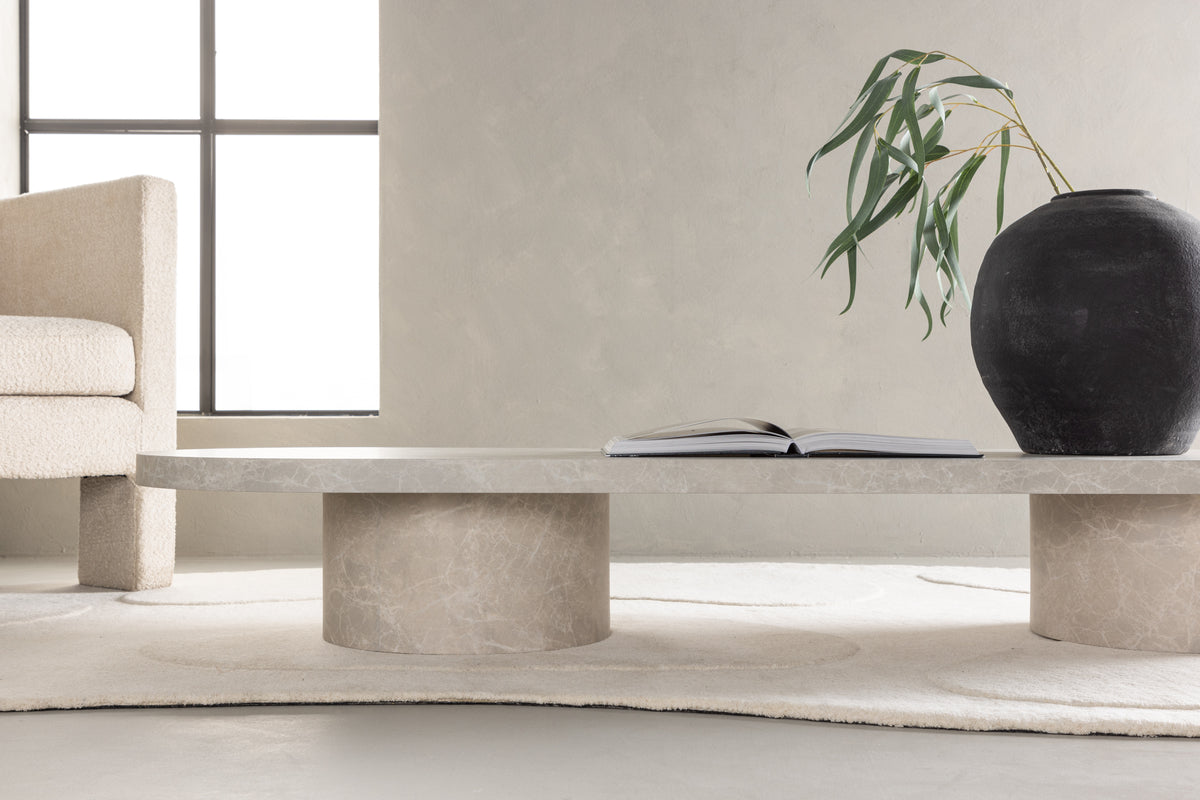 Venture Design Narvik Soffbord 190 x 60 Beige