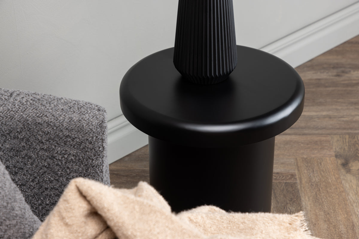 Venture Design Namsos Sidobord ⌀40 Svart