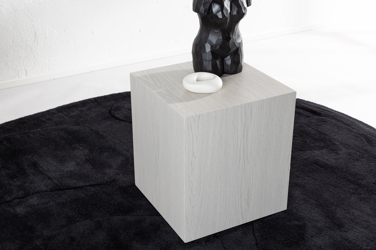 Venture Design York Soffbord 40 x 40 Vitputsad