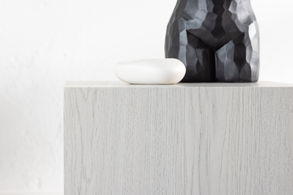 Venture Design York Soffbord 40 x 40 Vitputsad