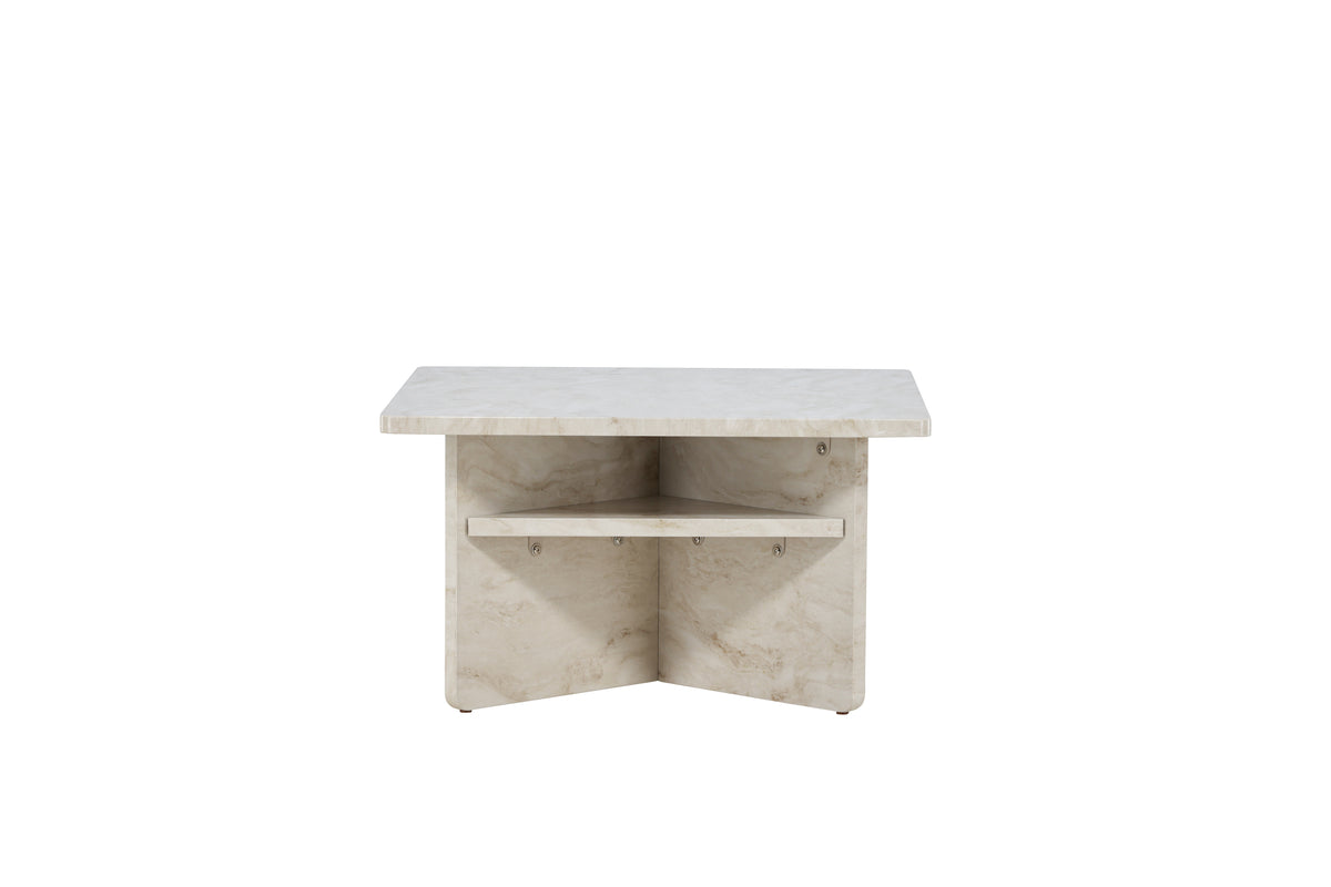 Venture Design Ålesund Soffbord 75 x 75 Beige