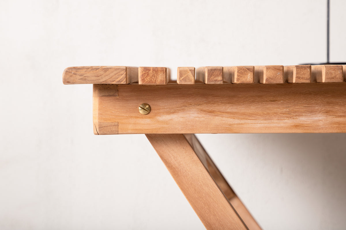 Venture Design Ghana Cafebord 70 x 70 Natur