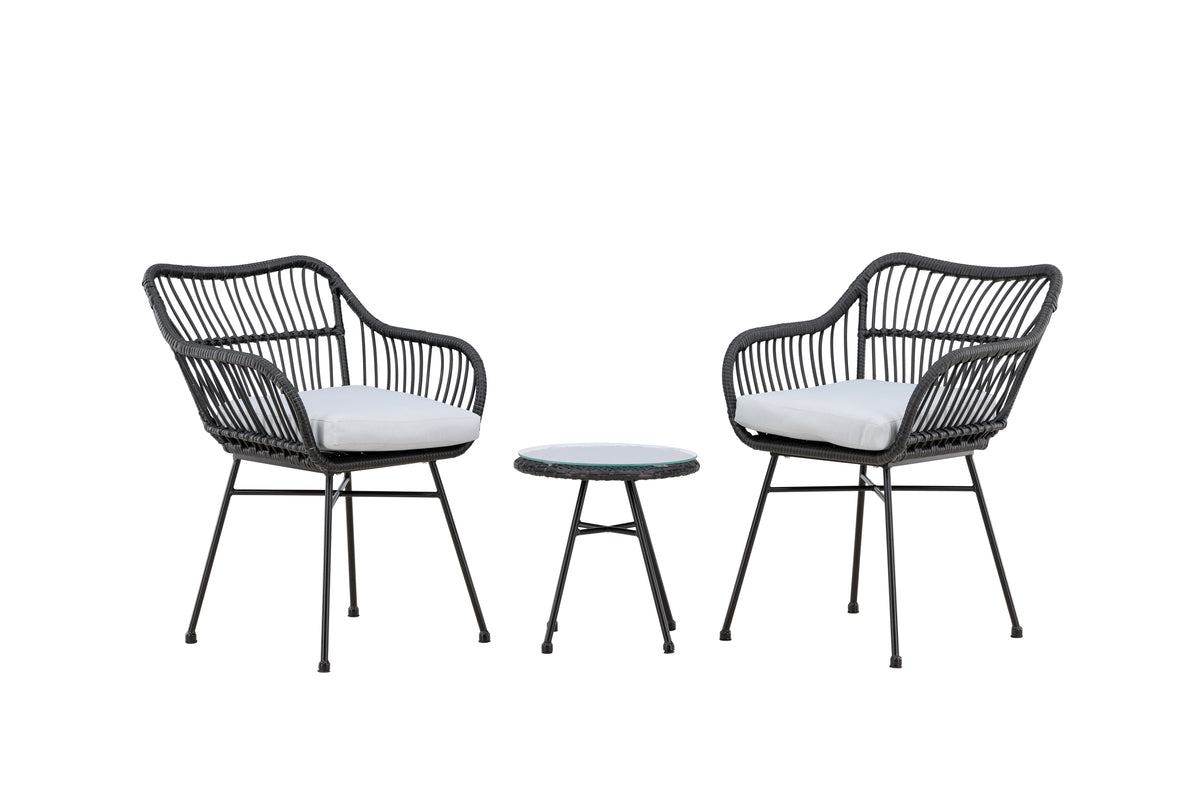Venture Design Viga Lounge Set Svart