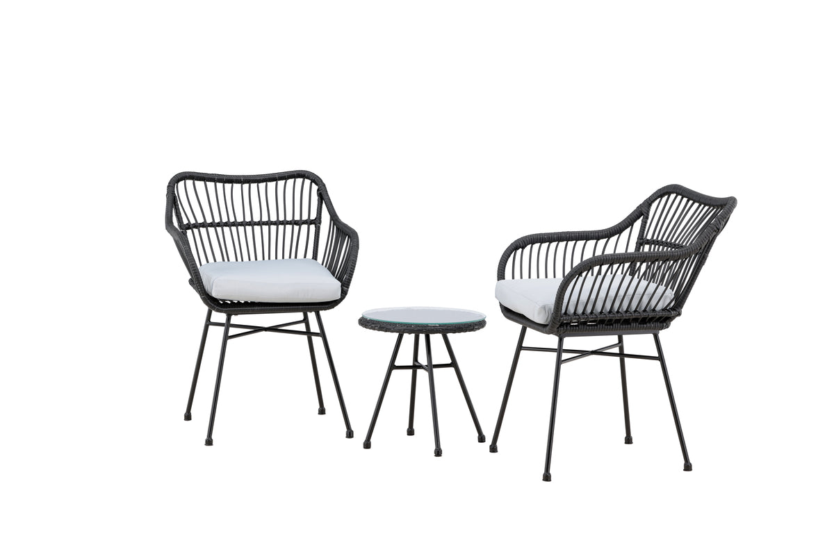 Venture Design Viga Lounge Set Svart