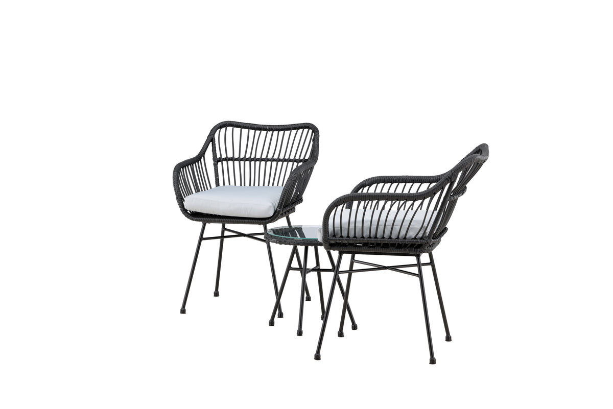 Venture Design Viga Lounge Set Svart