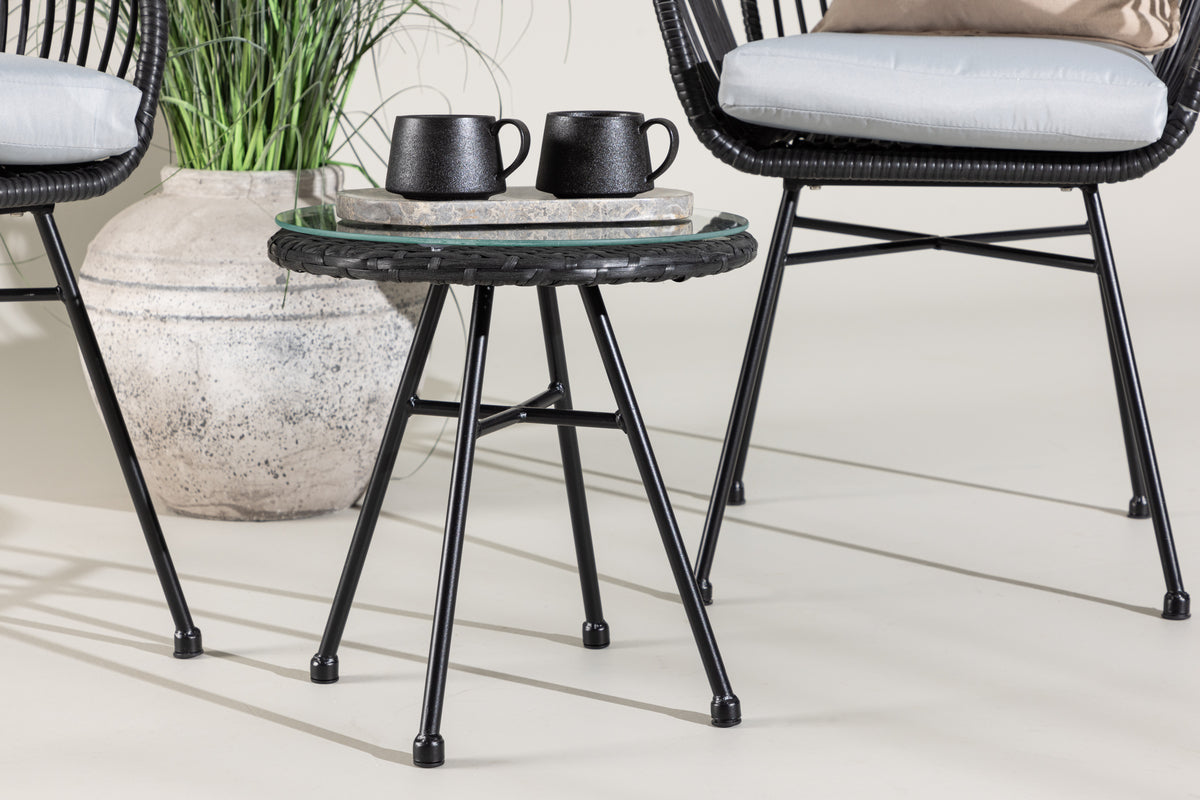 Venture Design Viga Lounge Set Svart