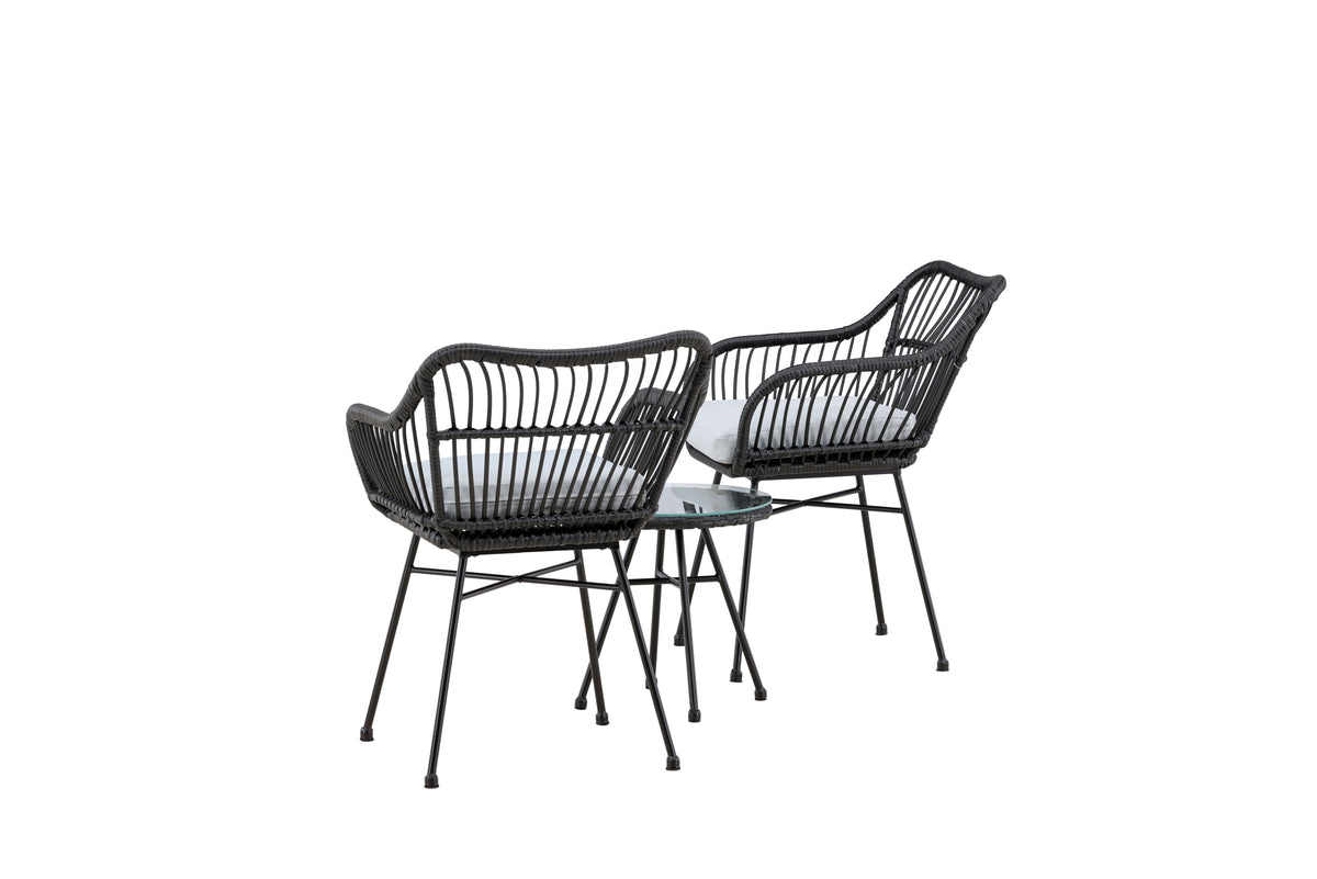 Venture Design Viga Lounge Set Svart