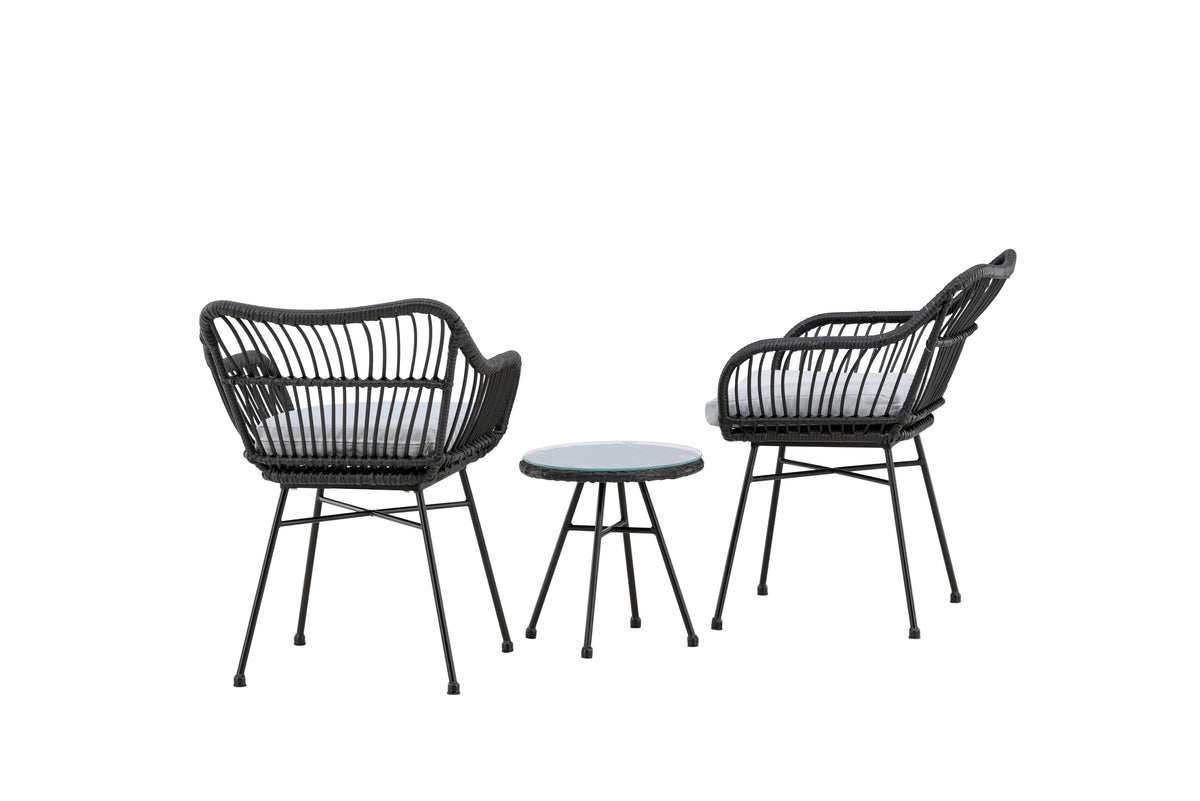 Venture Design Viga Lounge Set Svart