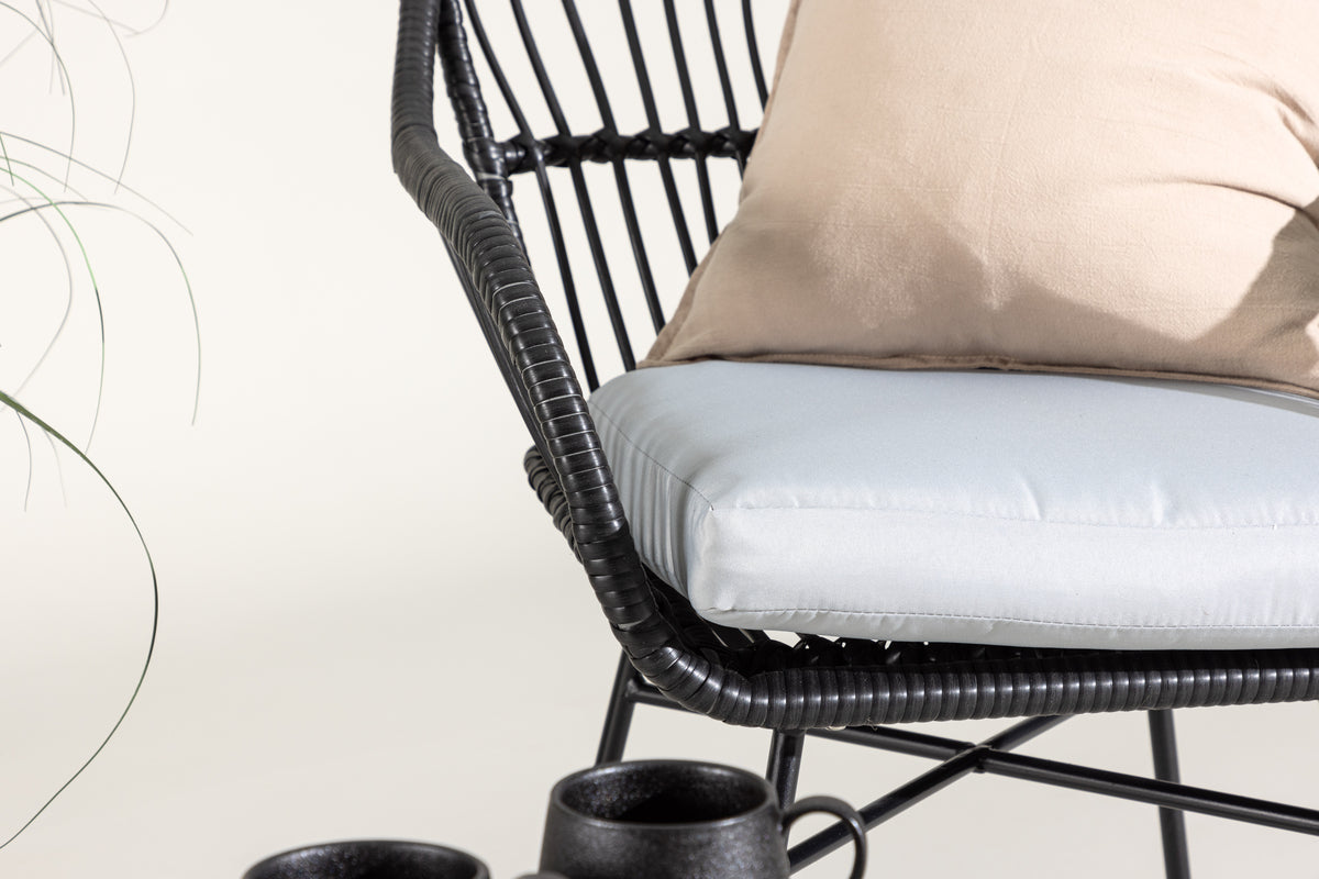 Venture Design Viga Lounge Set Svart