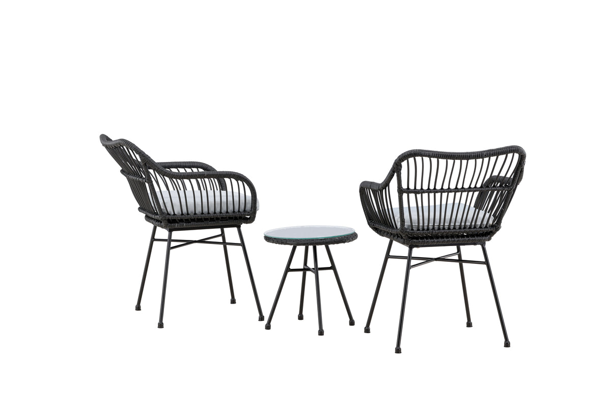 Venture Design Viga Lounge Set Svart