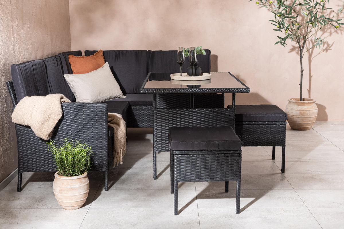 Venture Design Knock Hörngrupper Svart Svart