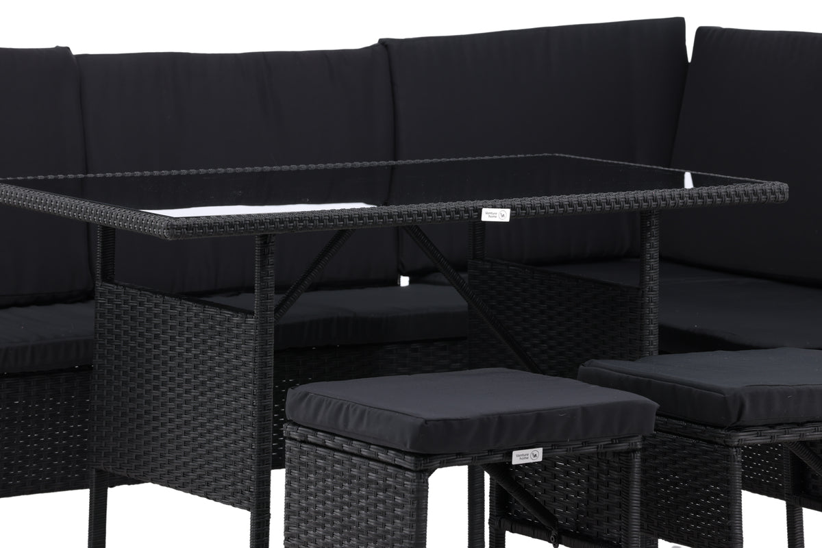 Venture Design Knock Hörngrupper Svart Svart