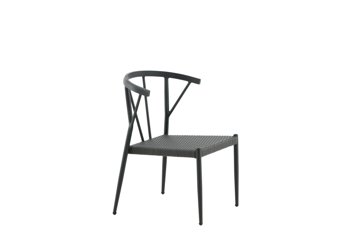 Venture Design Stina Matstolar 6-pack Svart