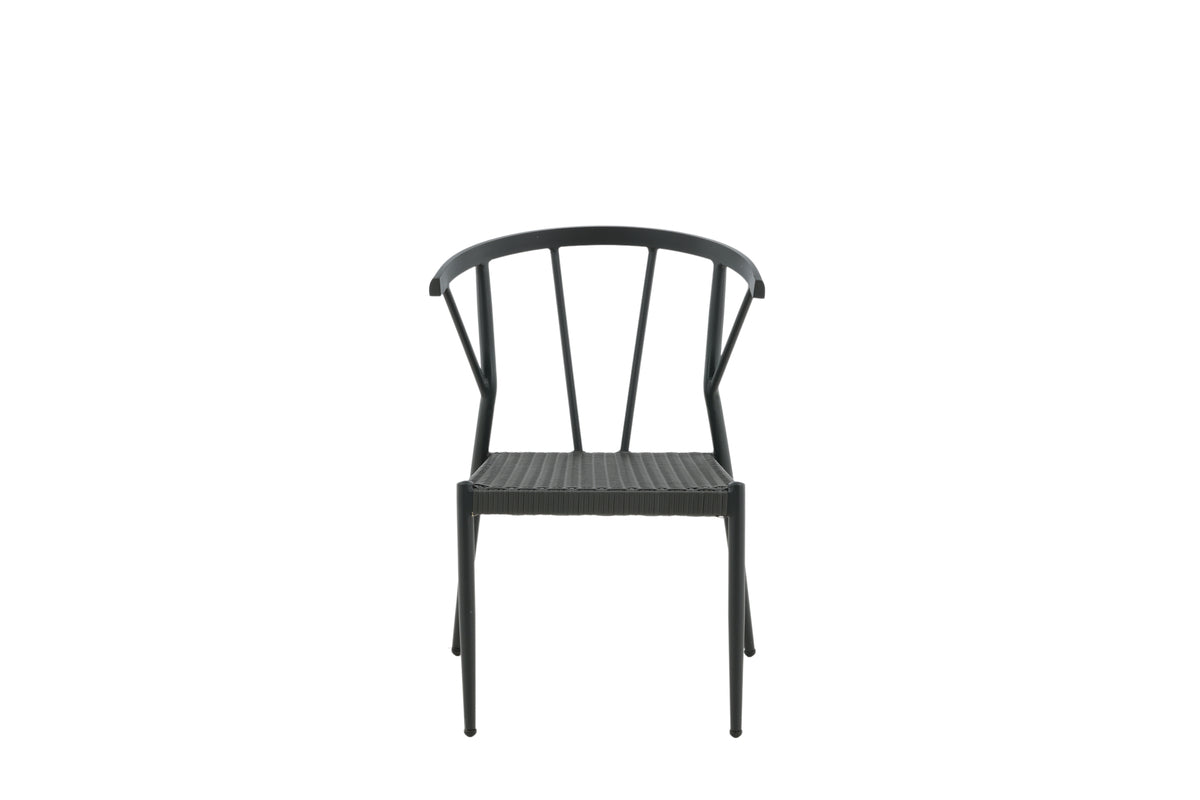 Venture Design Stina Matstolar 6-pack Svart