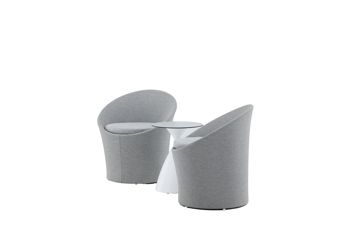 Venture Design Spoga Lounge Set Vit