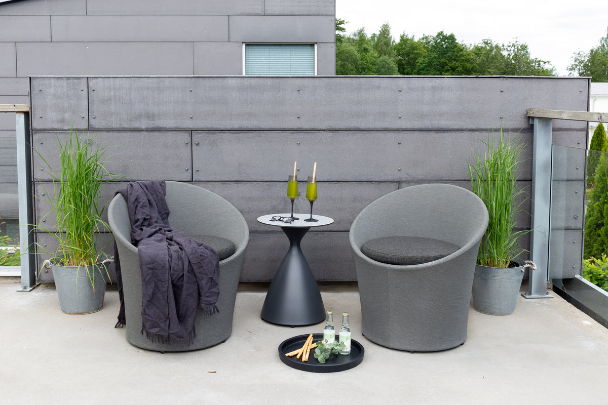 Venture Design Spoga Lounge Set Svart