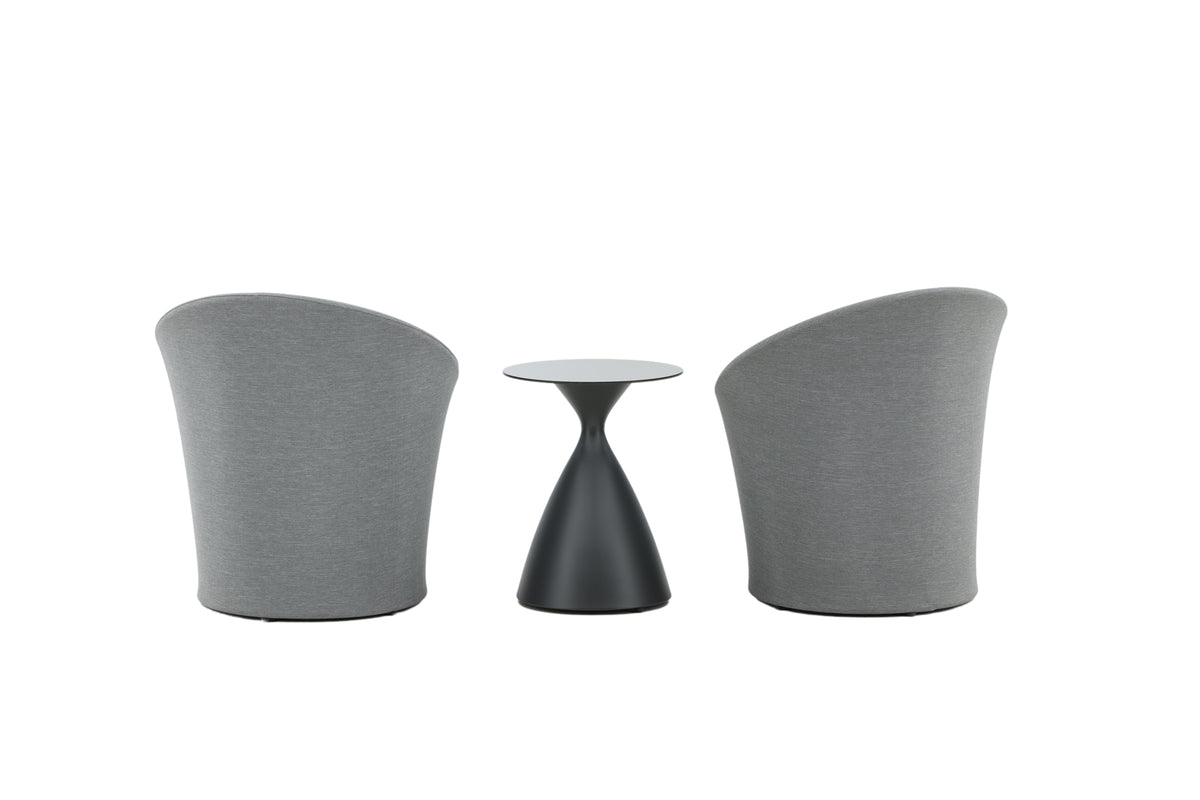 Venture Design Spoga Lounge Set Svart