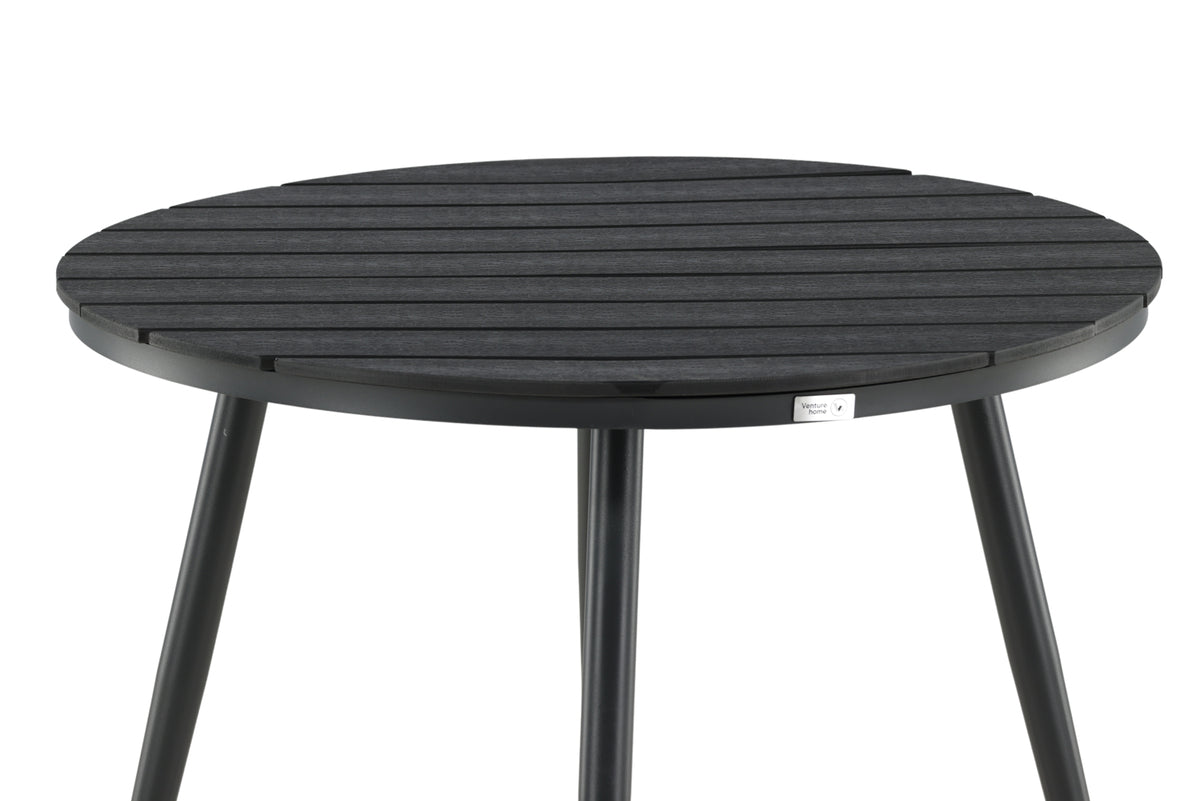 Venture Design Break Runda Matbord ⌀90 Svart