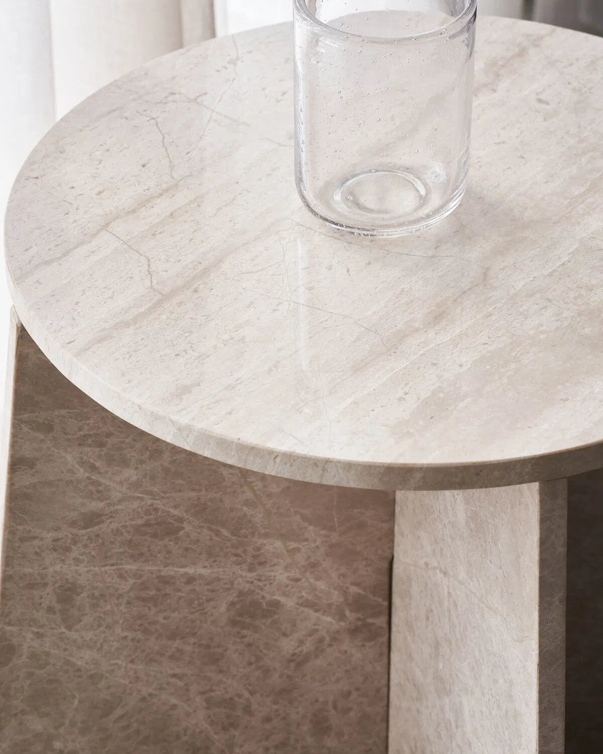 House Doctor Sidobord, HDMarb, Beige