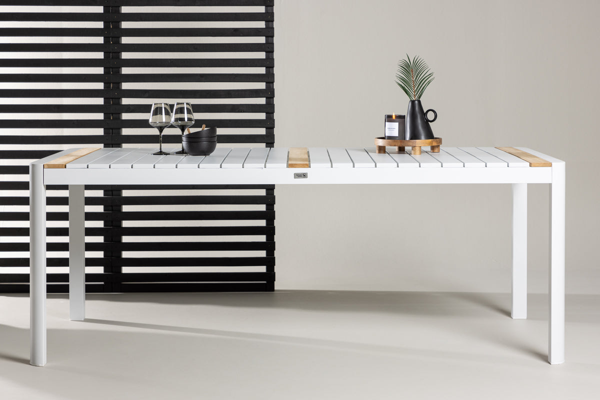 Venture Design Togo Rektangulära Matbord 200 x 100 Vit