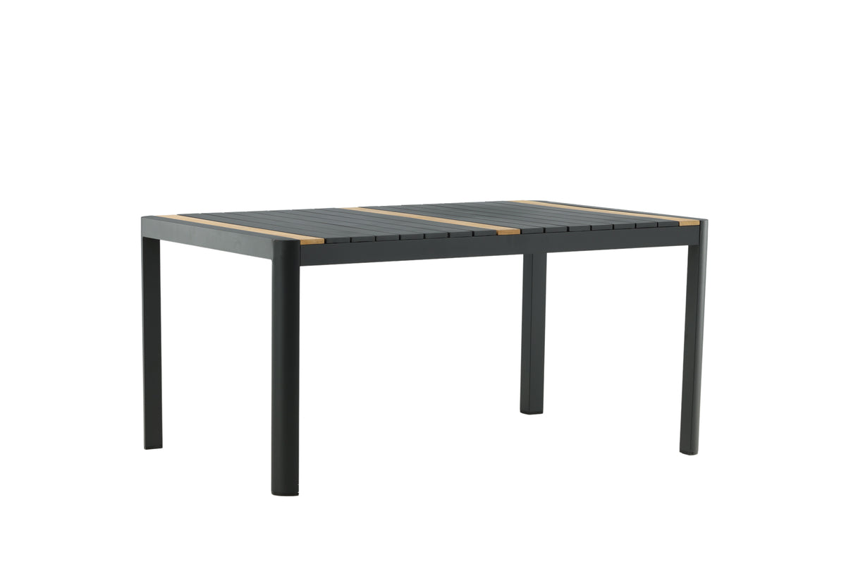 Venture Design Togo Rektangulära Matbord 200 x 100 Svart