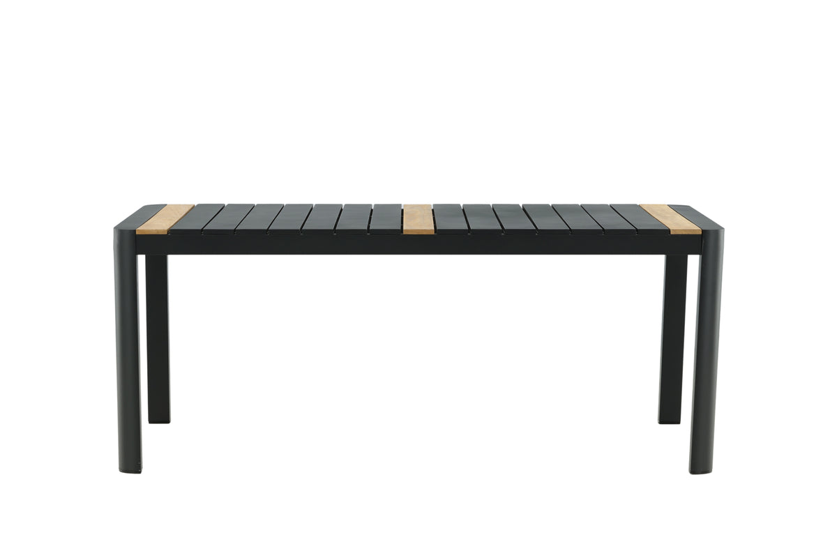 Venture Design Togo Rektangulära Matbord 200 x 100 Svart