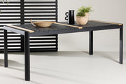 Venture Design Togo Rektangulära Matbord 200 x 100 Svart