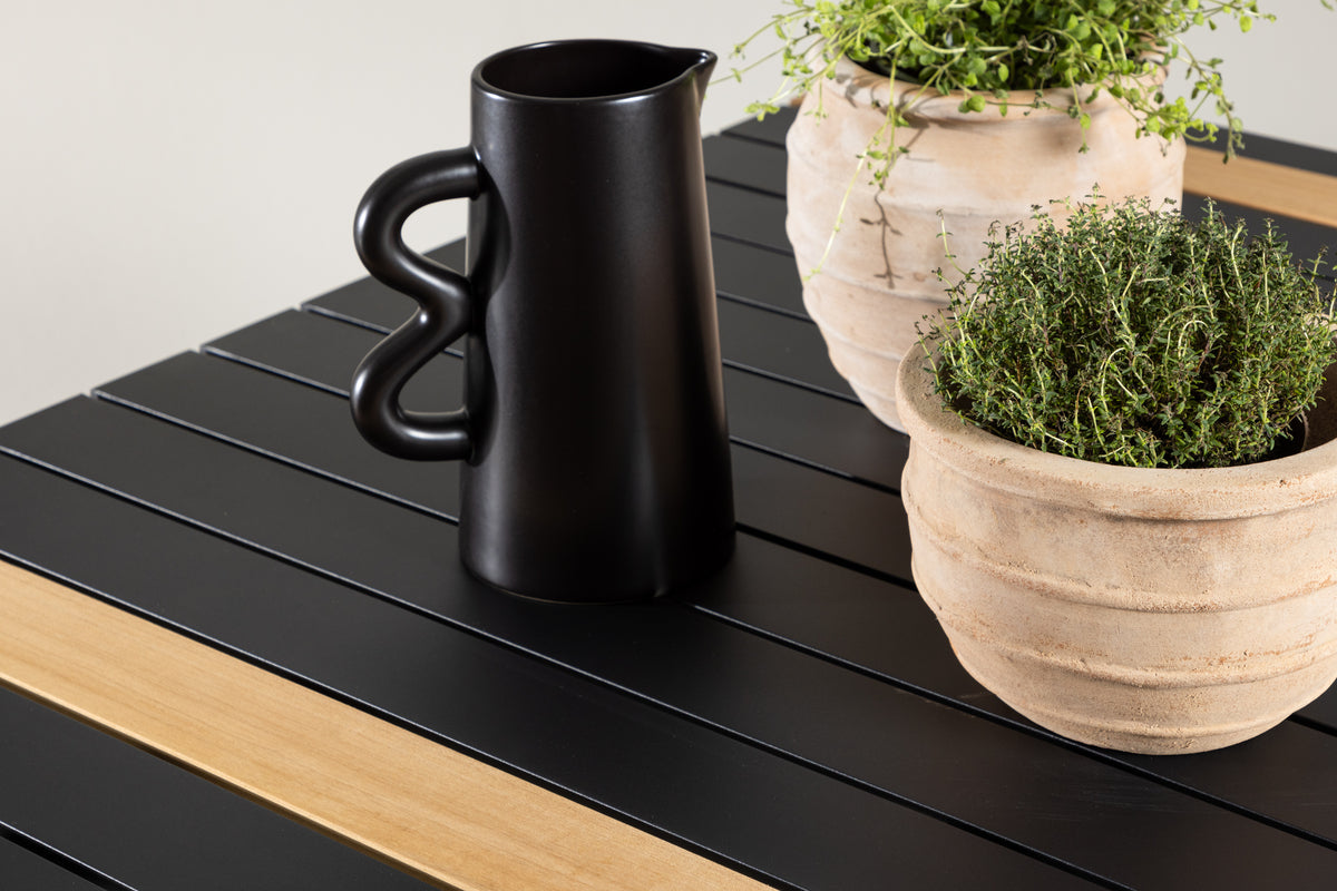 Venture Design Togo Rektangulära Matbord 200 x 100 Svart