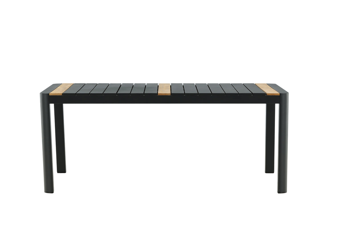 Venture Design Togo Rektangulära Matbord 200 x 100 Svart