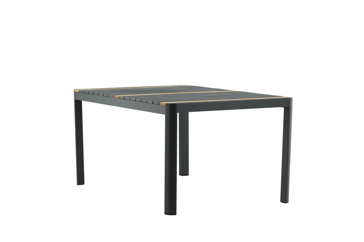 Venture Design Togo Rektangulära Matbord 200 x 100 Svart