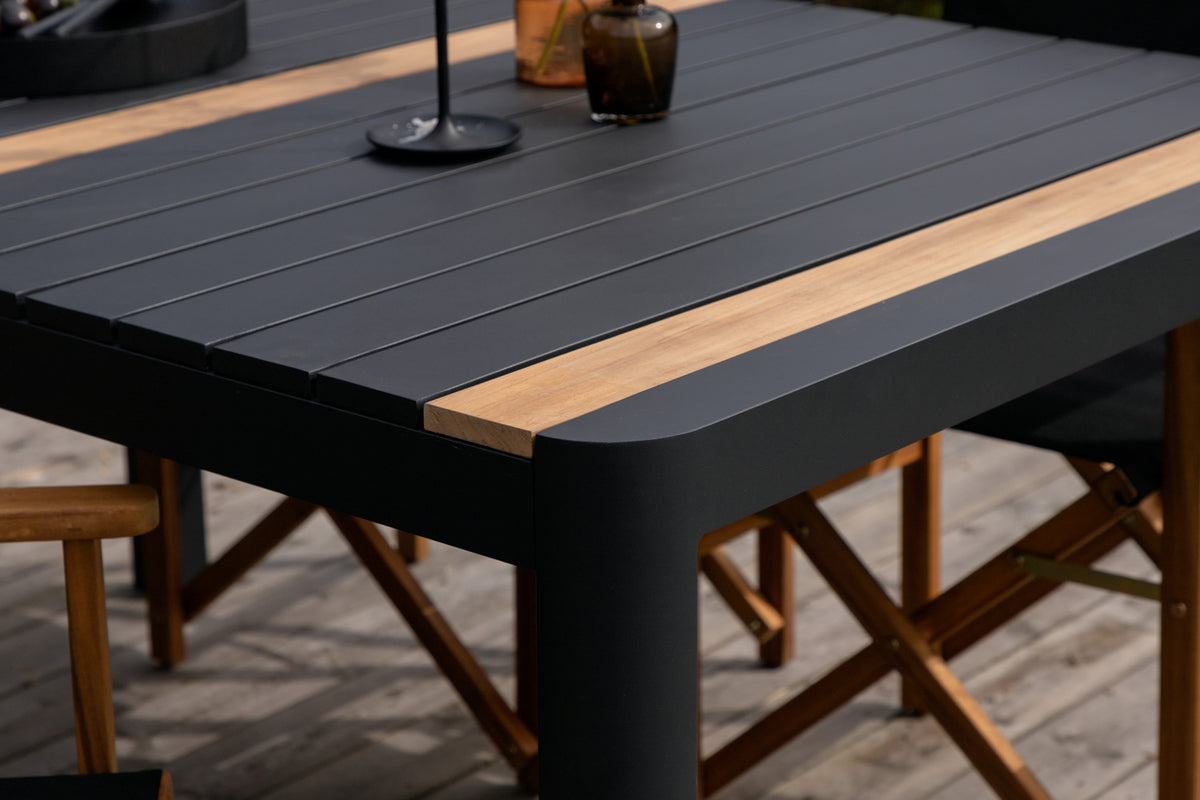 Venture Design Togo Rektangulära Matbord 150 x 90 Svart