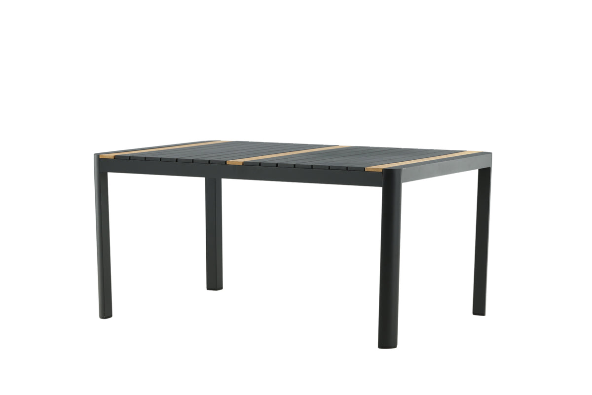 Venture Design Togo Rektangulära Matbord 150 x 90 Svart