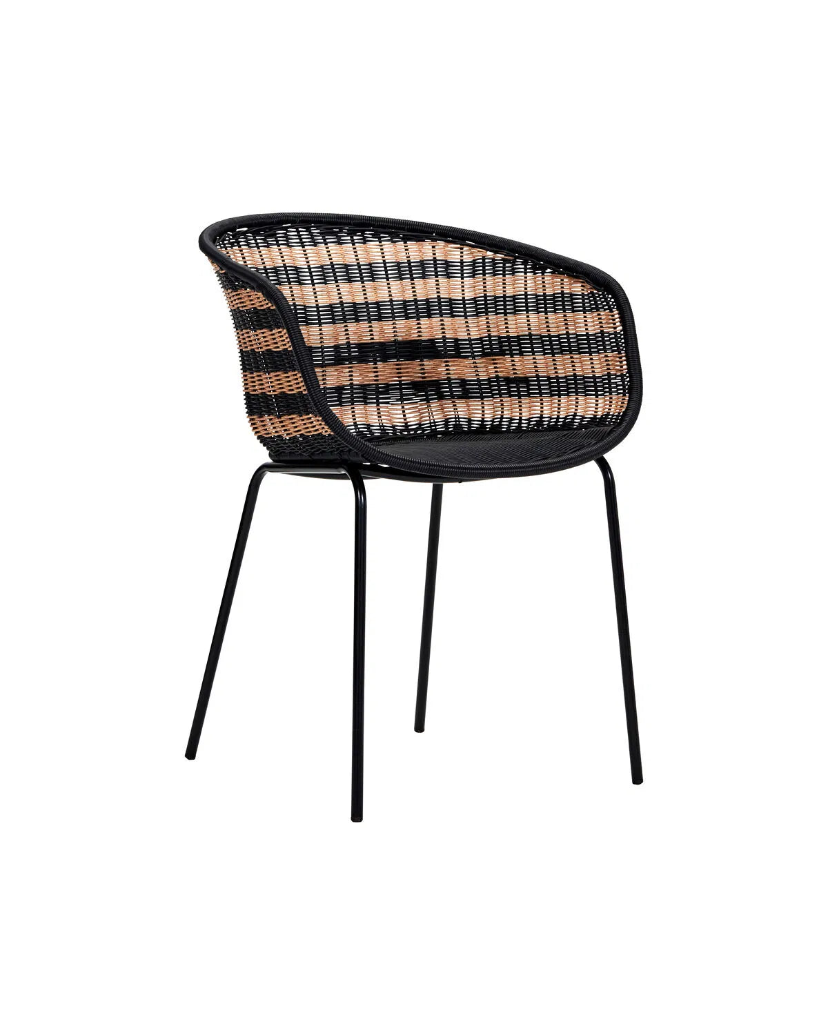 House Doctor Stolar, 2-pack, HDHapur, Natur, Svart