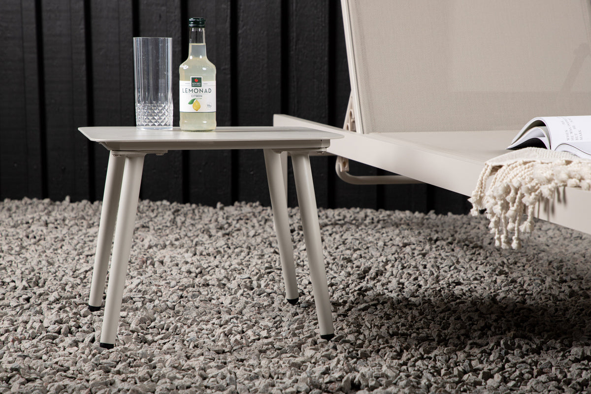 Venture Design Lina Sidobord 40 x 40 Beige