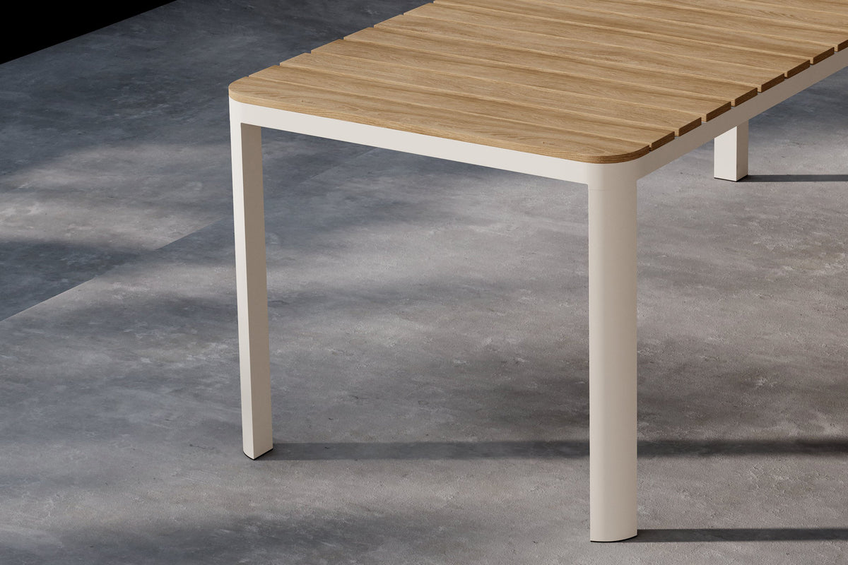 Venture Design Etna Rektangulära Matbord 210 x 90 Beige
