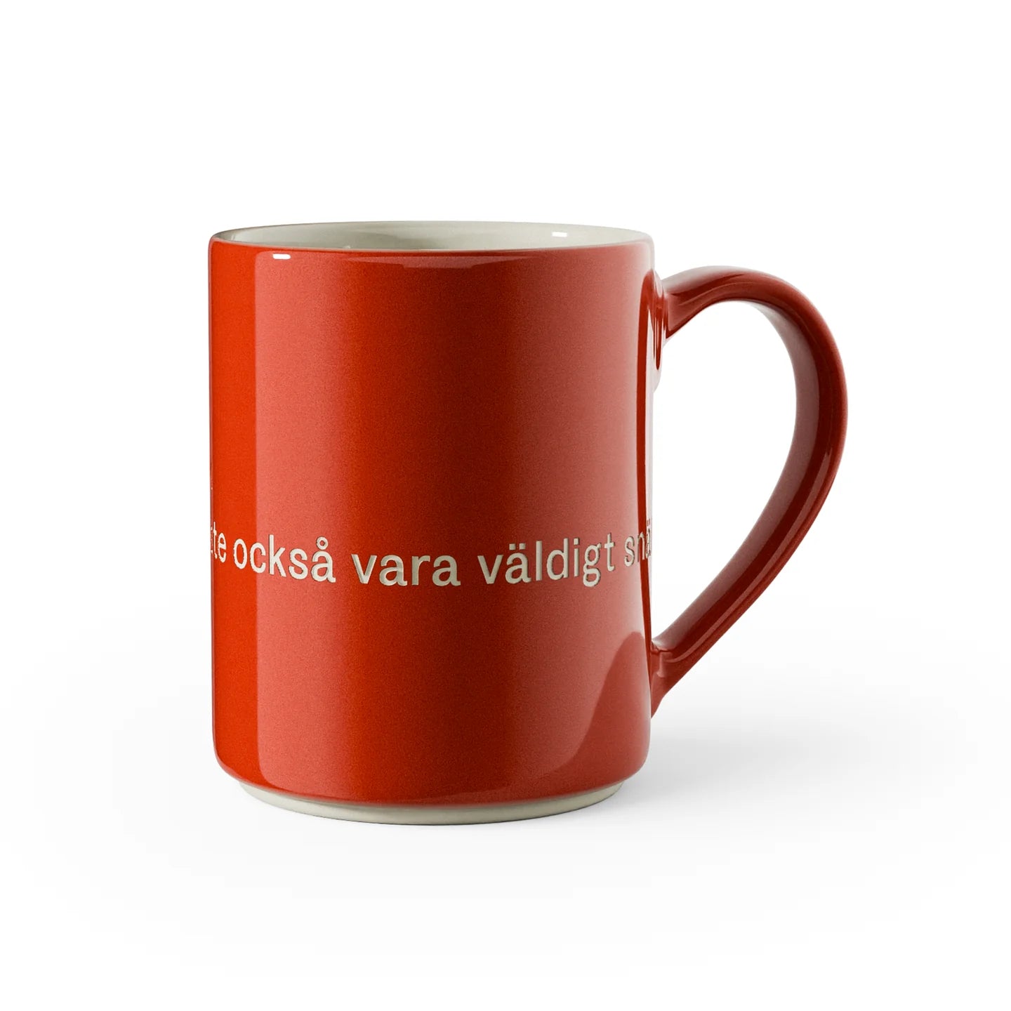 Design House Stockholm, Astrid lindgren, Mugg, 4-pack, “Den som är väldigt stark måste också vara väldigt snäll.”