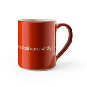 Design House Stockholm, Astrid lindgren, Mugg, 4-pack, “Den som är väldigt stark måste också vara väldigt snäll.”
