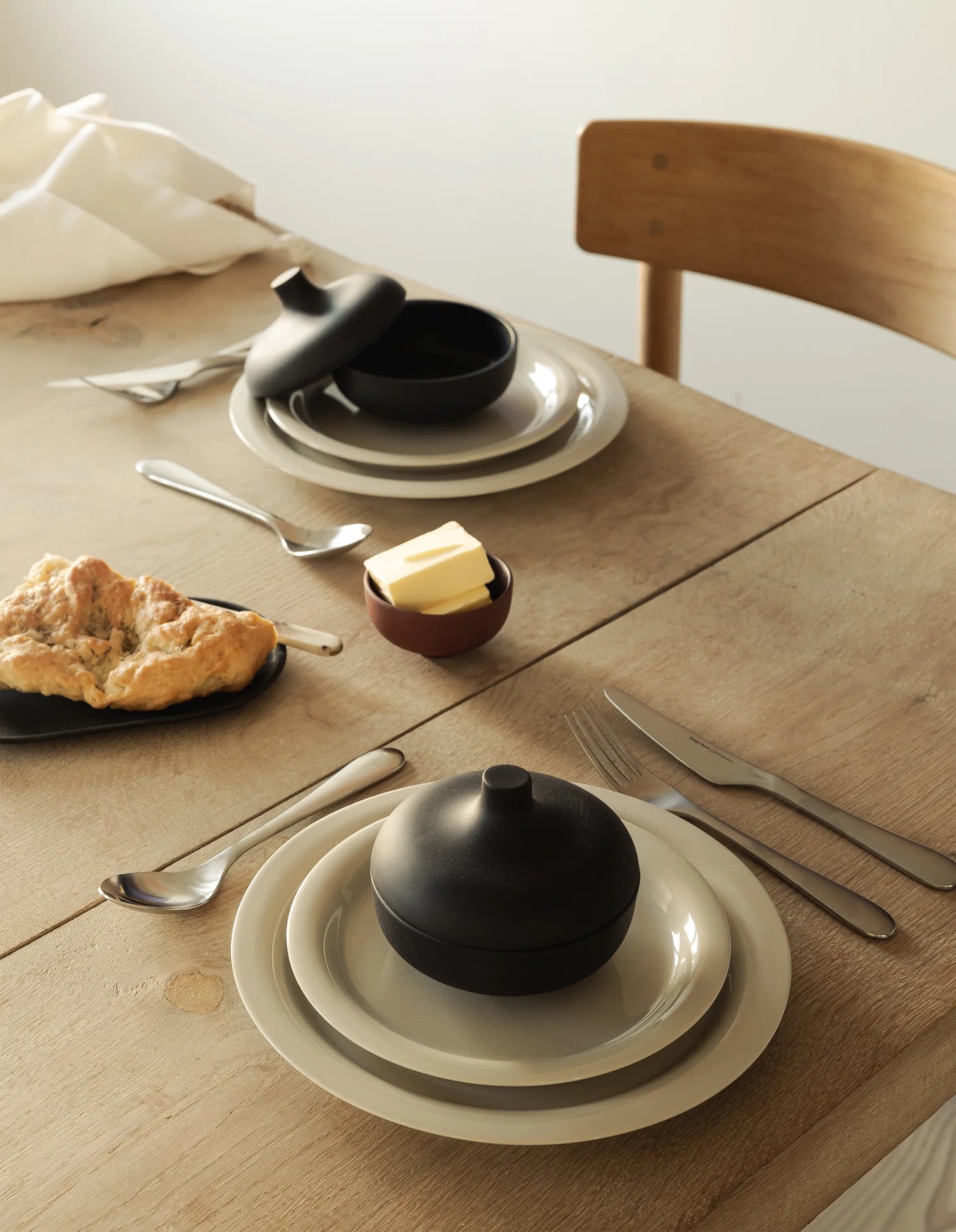 Design House Stockholm, Sandplatta 19cm, 8-pack, tallrik, Carina Seth Andersson