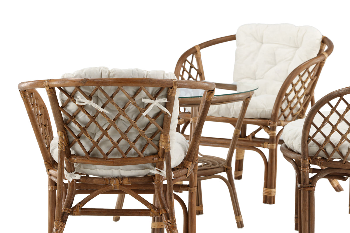 Venture Design Wera Lounge Set Mörk valnöt Mörk valnöt
