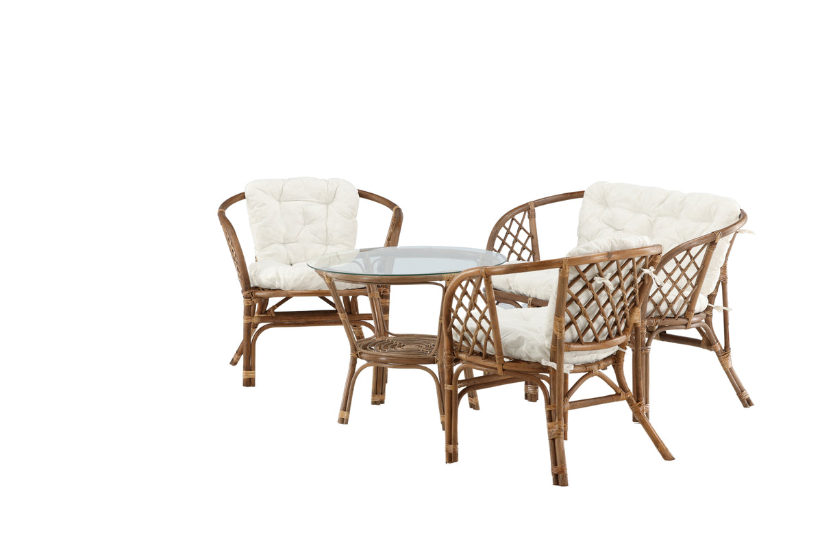 Venture Design Wera Lounge Set Mörk valnöt Mörk valnöt
