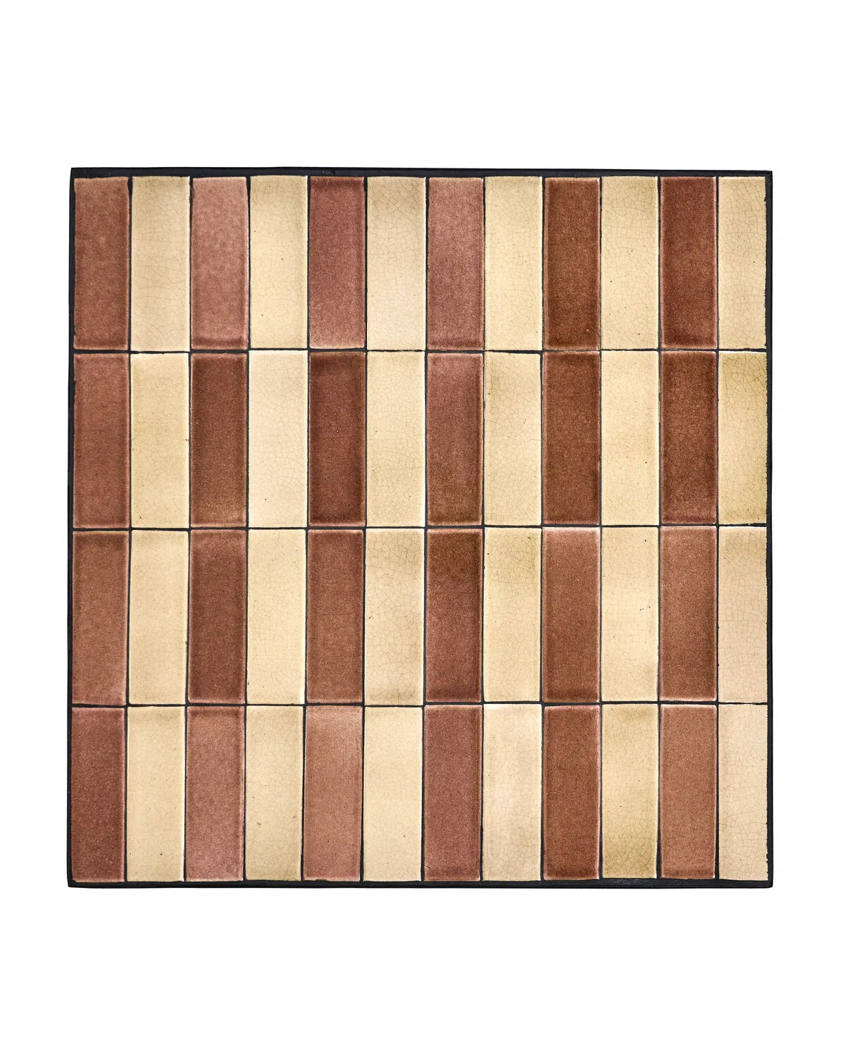 House Doctor Cafébord, HDStripe, Dusty Rose, Beige