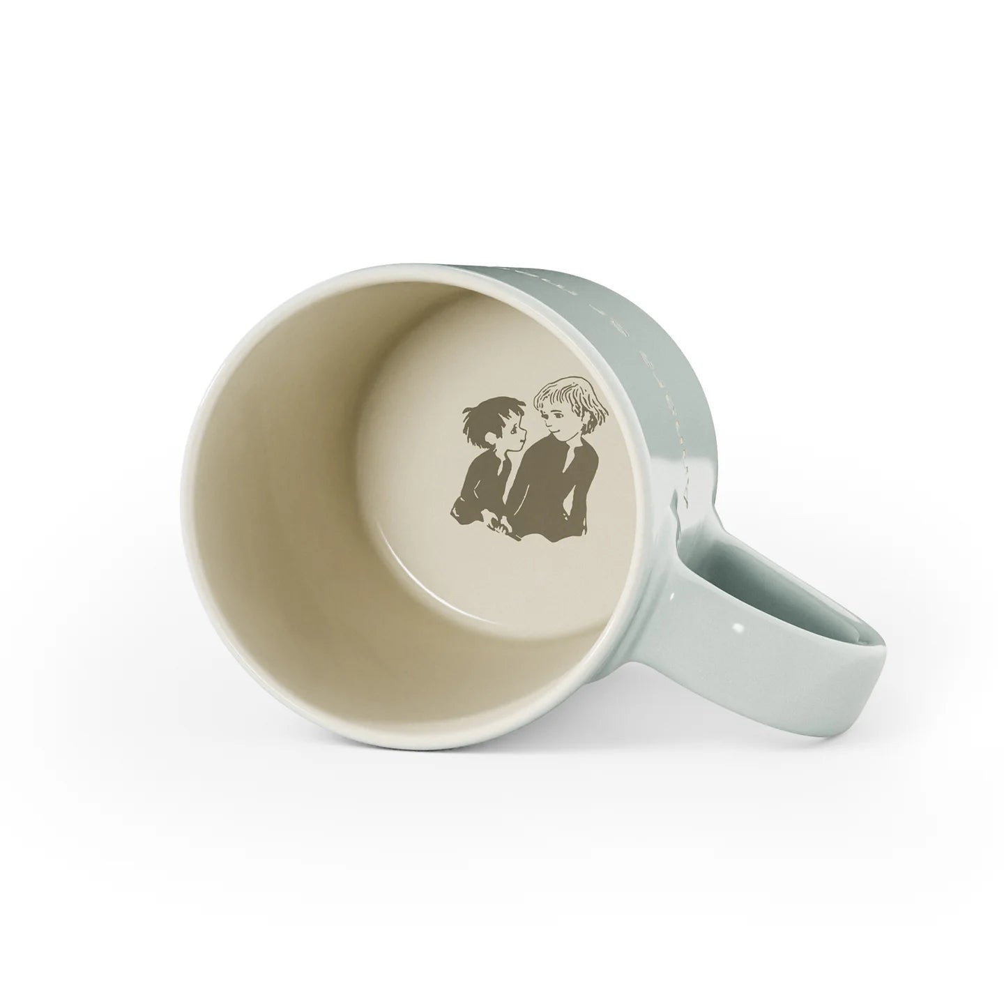 Design House Stockholm, Astrid lindgren, Mugg, 4-pack, “Annars är man ingen människa utan bara en liten lort.”
