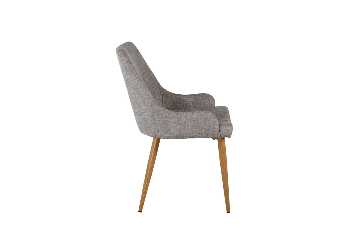 Venture Design Plaza Matstolar 2-pack Grå