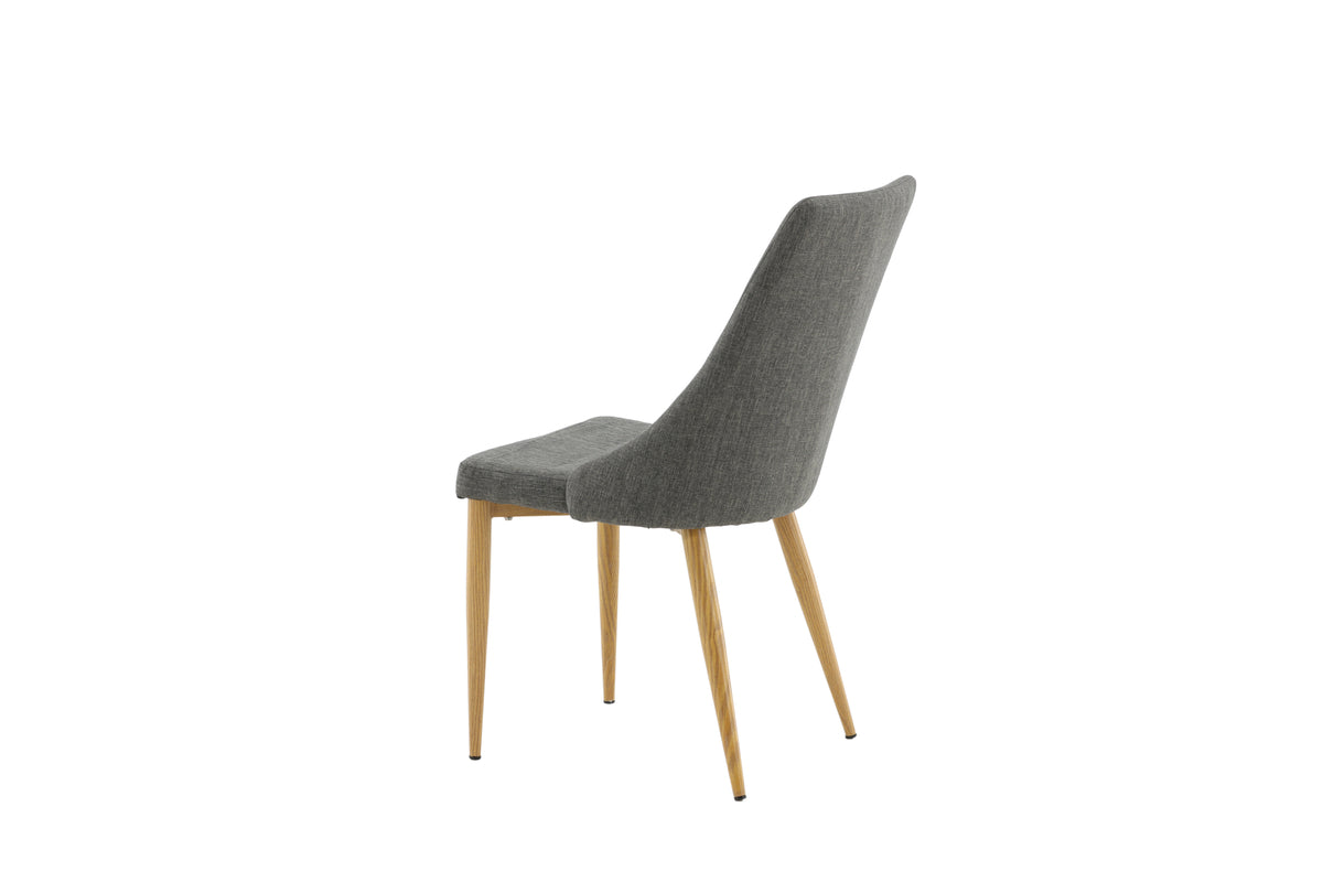 Venture Design Leone Matstolar Mörkgrå