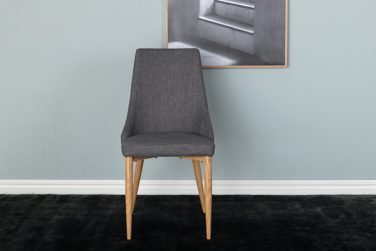 Venture Design Leone Matstolar Mörkgrå
