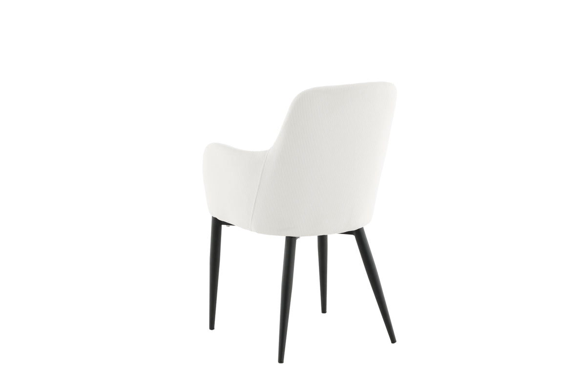 Venture Design Comfort Matstolar 2-pack Vit