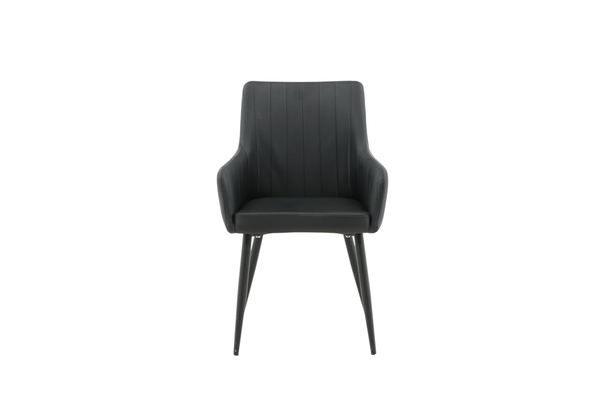 Venture Design Comfort Matstolar 2-pack Svart