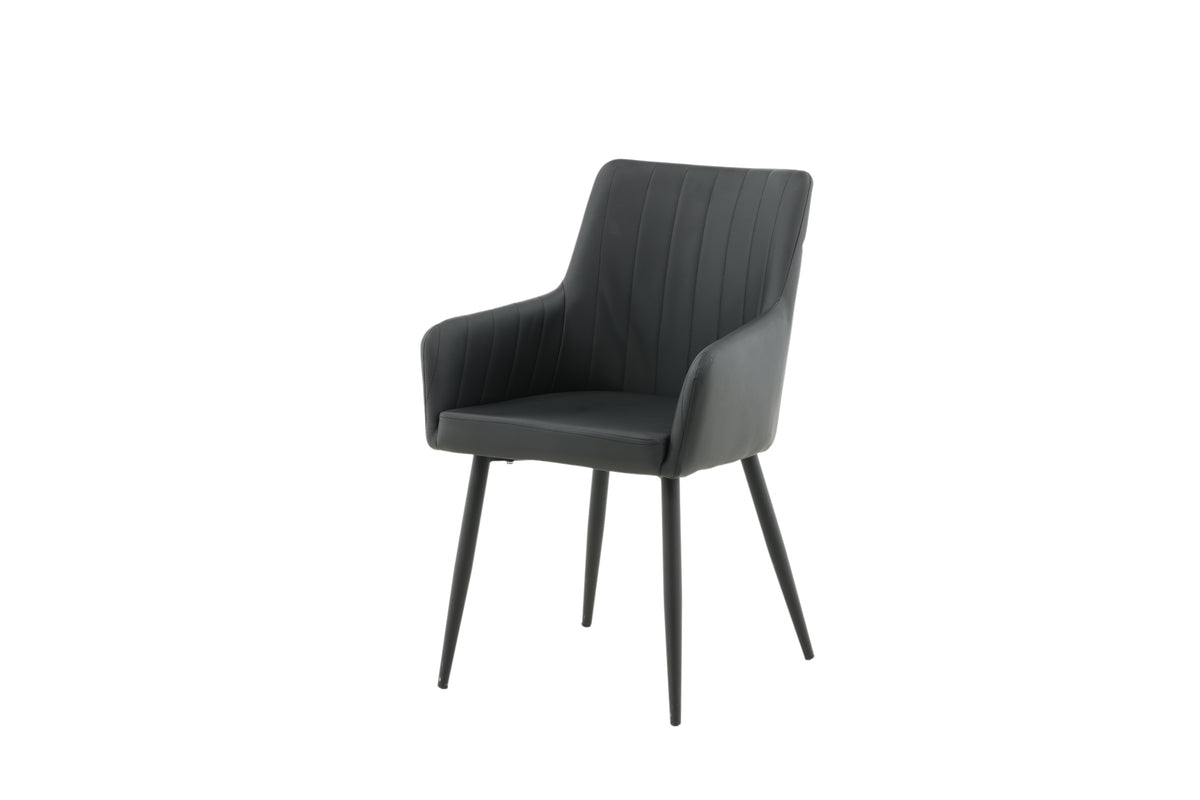 Venture Design Comfort Matstolar 2-pack Svart