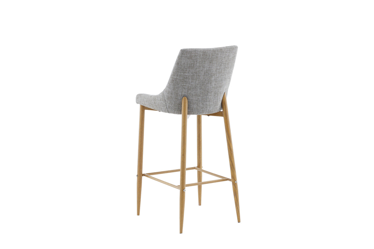 Venture Design Plaza Barstolar 2-pack Ljusgrå